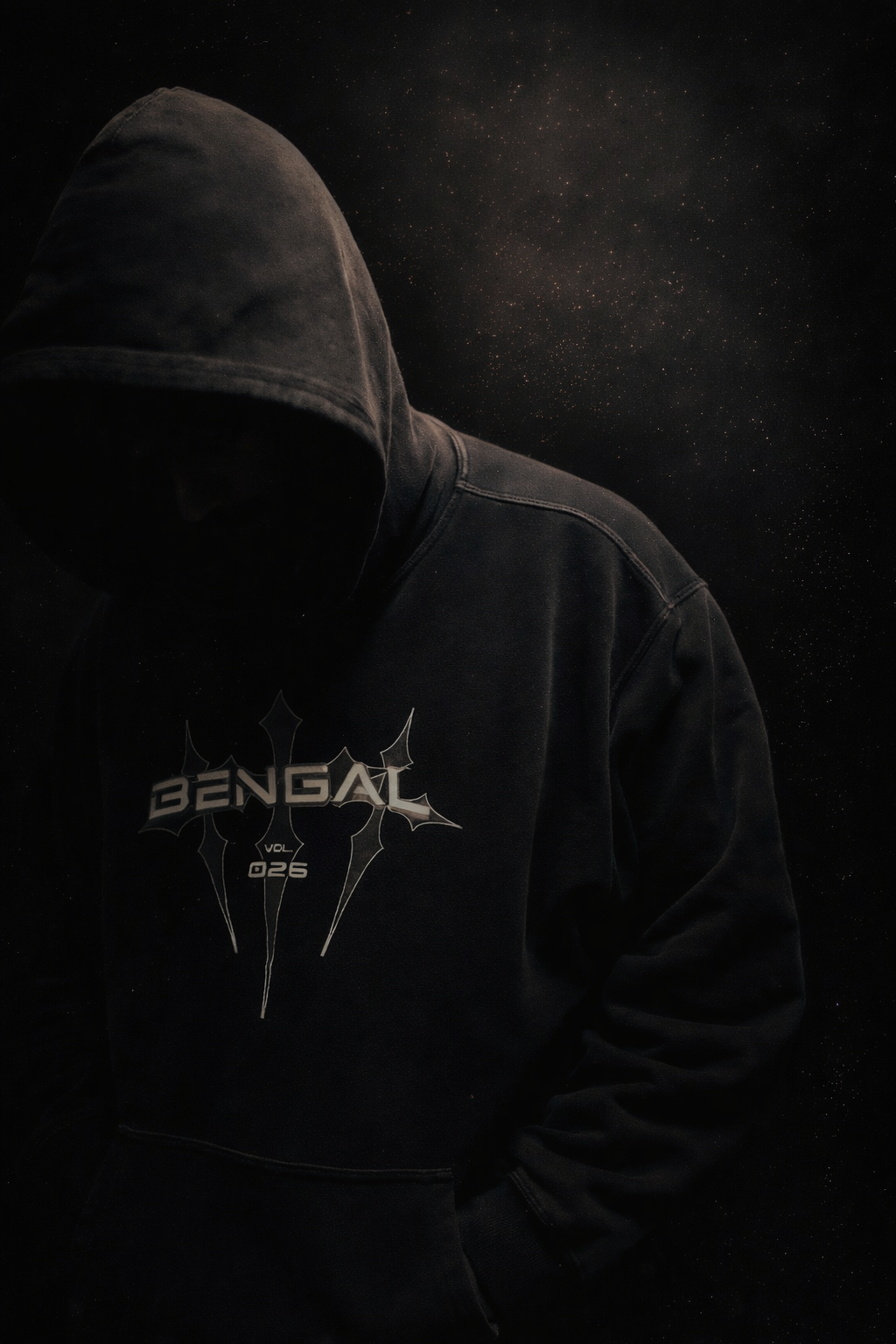 Heavyweight Sun fade Oversized Hoodie (Alternate Logo)